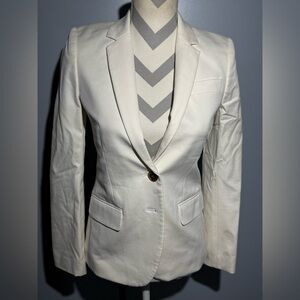J. Crew Women's Ivory Blazer